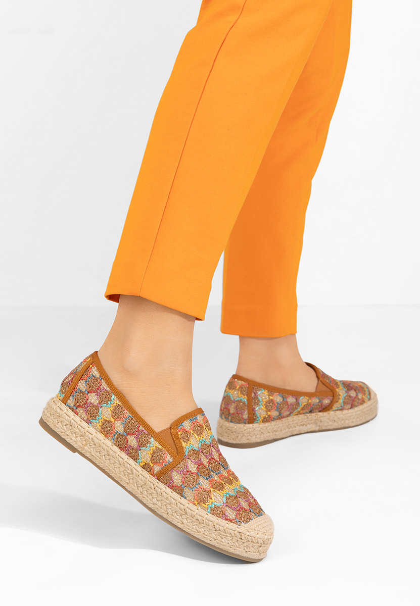 Espadrile dama Kymberly camel