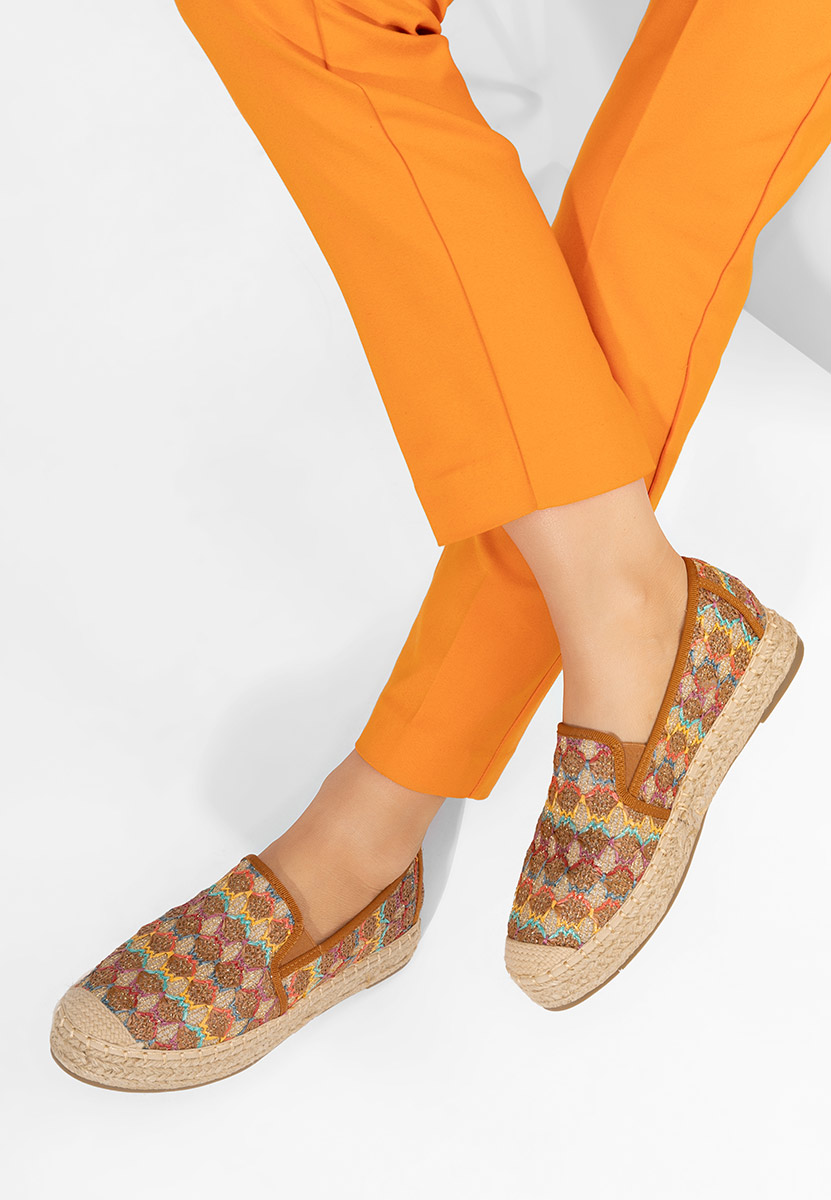 Espadrile dama Kymberly camel