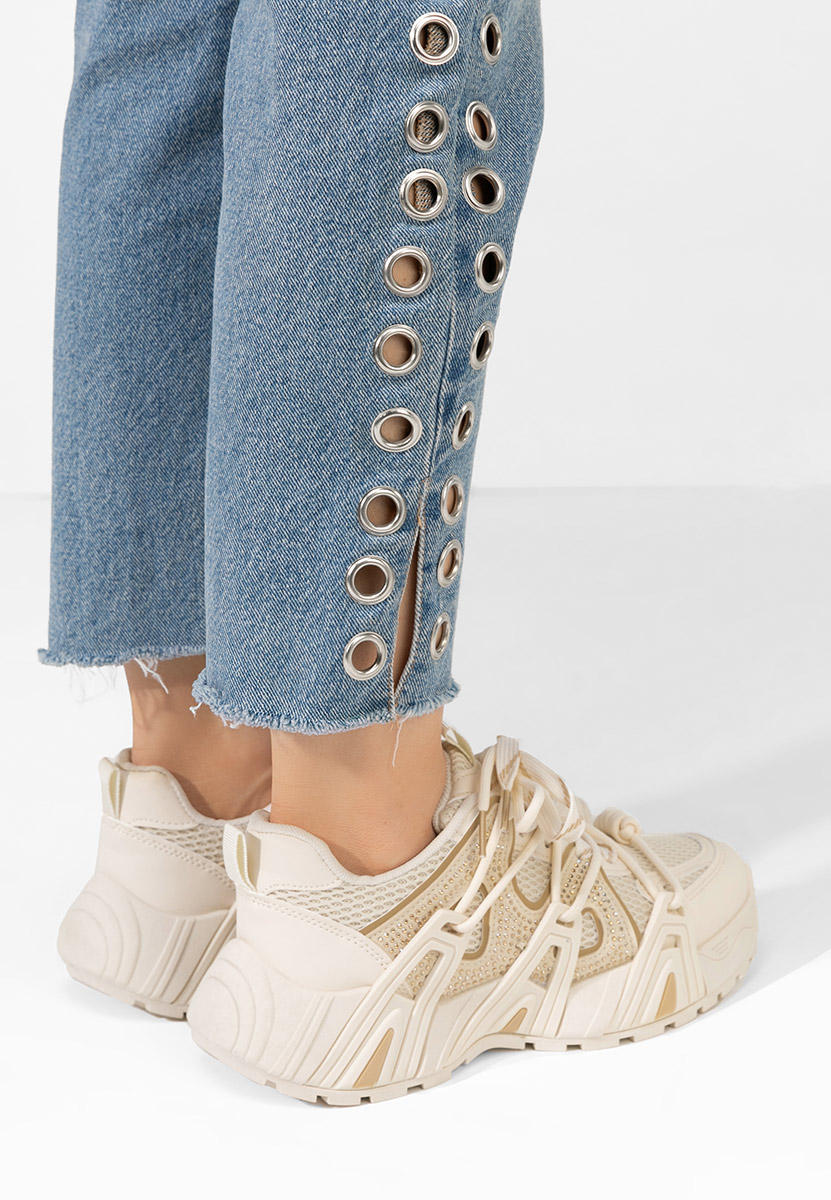 Sneakers dama Tashina bej