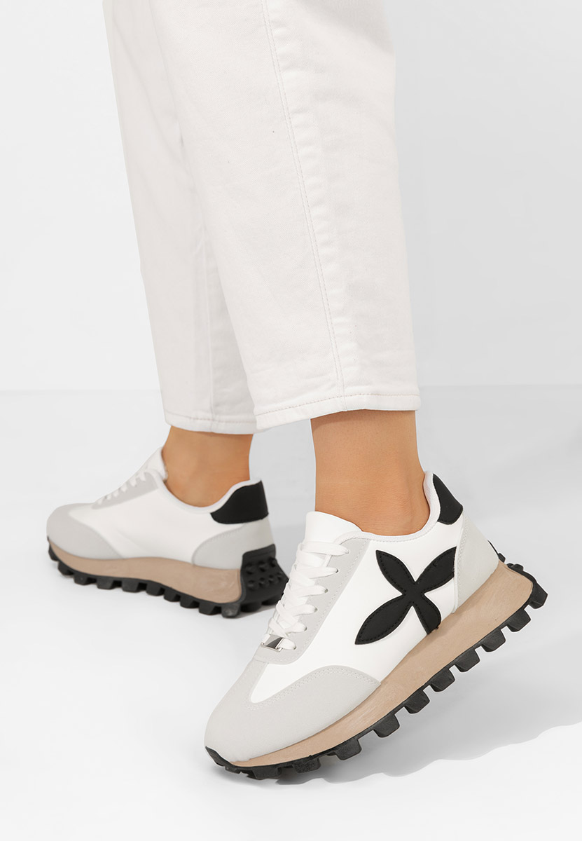Sneakers dama Dionne albi