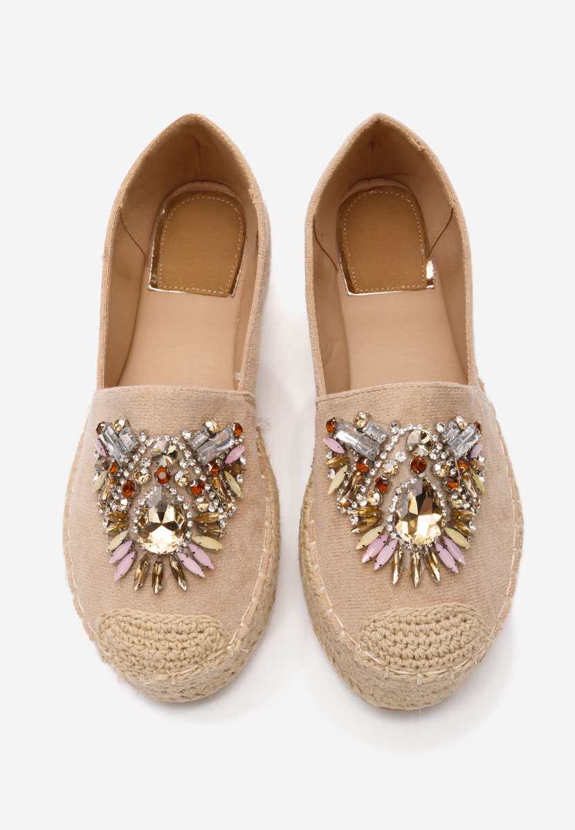 Espadrile dama Shakita bej
