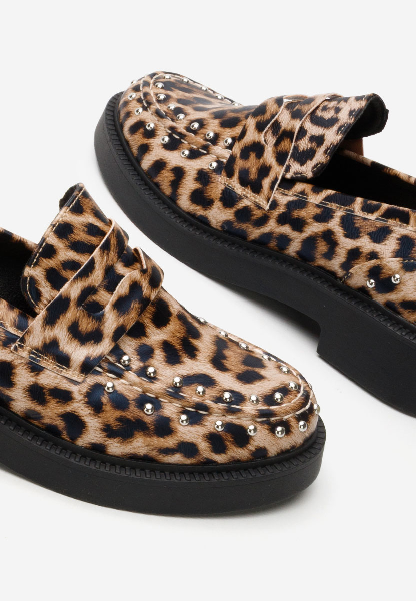 Mocasini dama Kristeen leopard