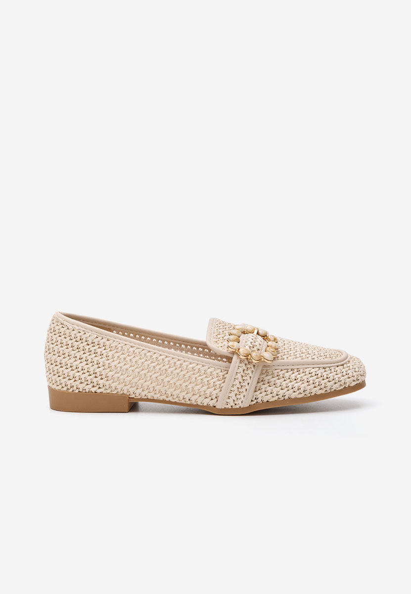 Mocasini dama Megan bej