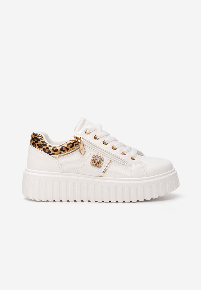 Sneakers cu platforma Soila leopard