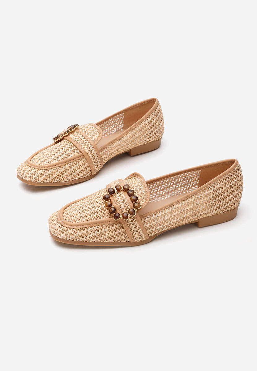 Mocasini dama Megan camel