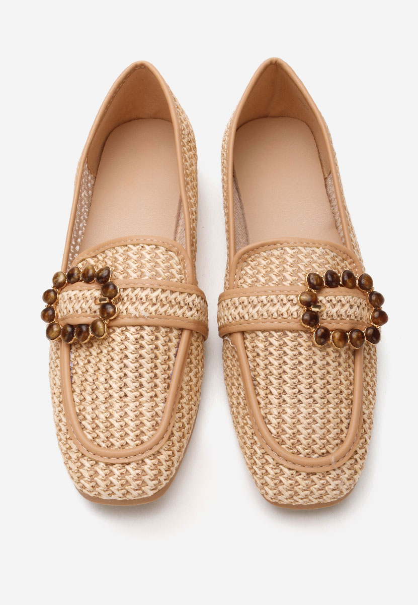 Mocasini dama Megan camel