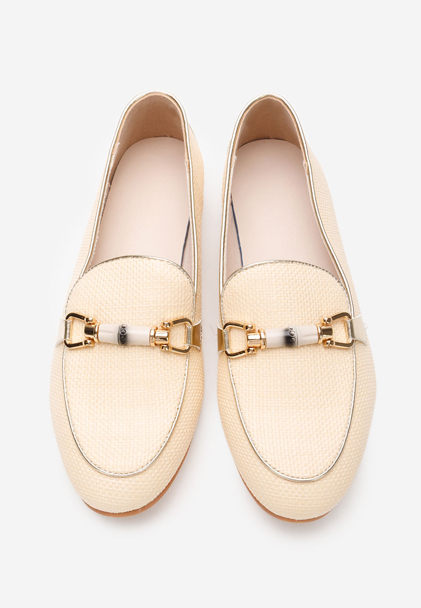 Mocasini dama Tiny bej