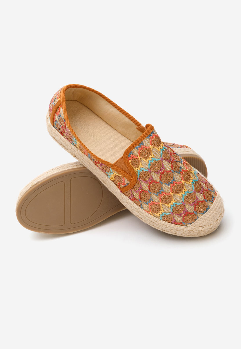 Espadrile dama Kymberly camel