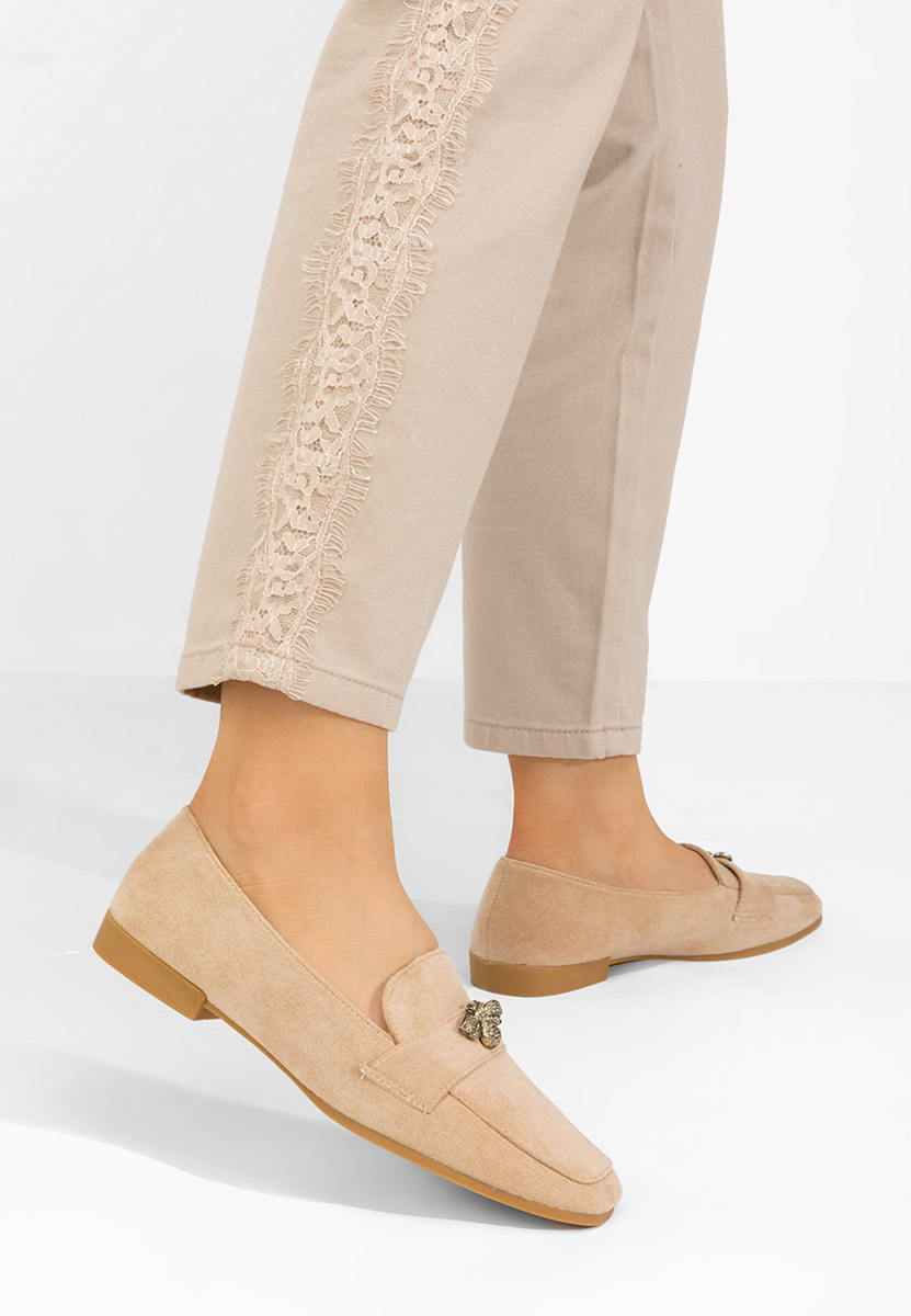 Mocasini dama Natasia kaki