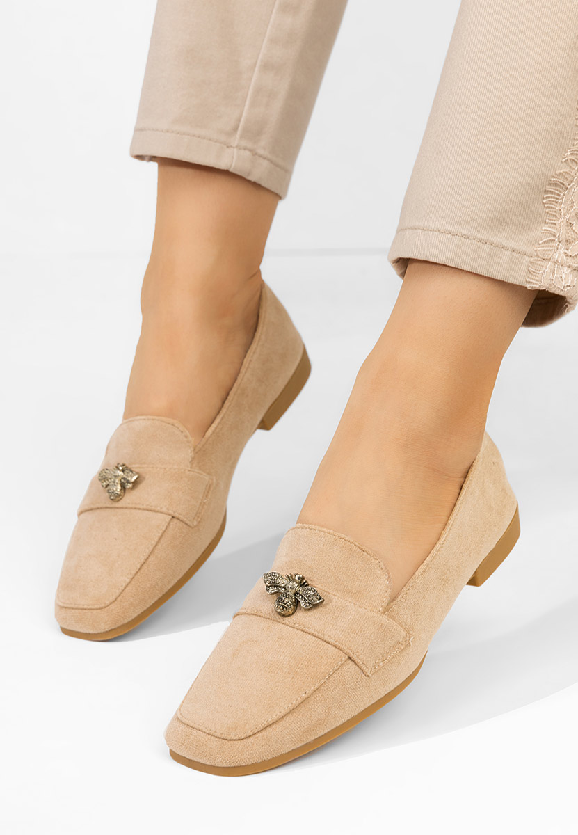 Mocasini dama Natasia kaki