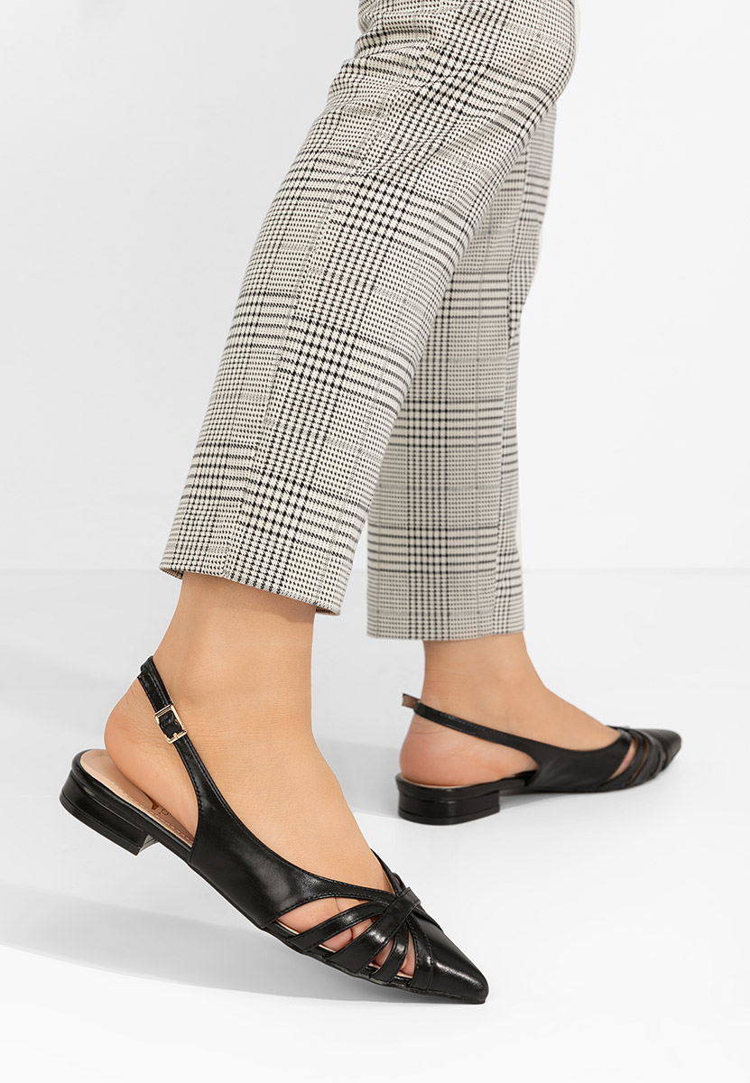 Pantofi slingback Denysa negri
