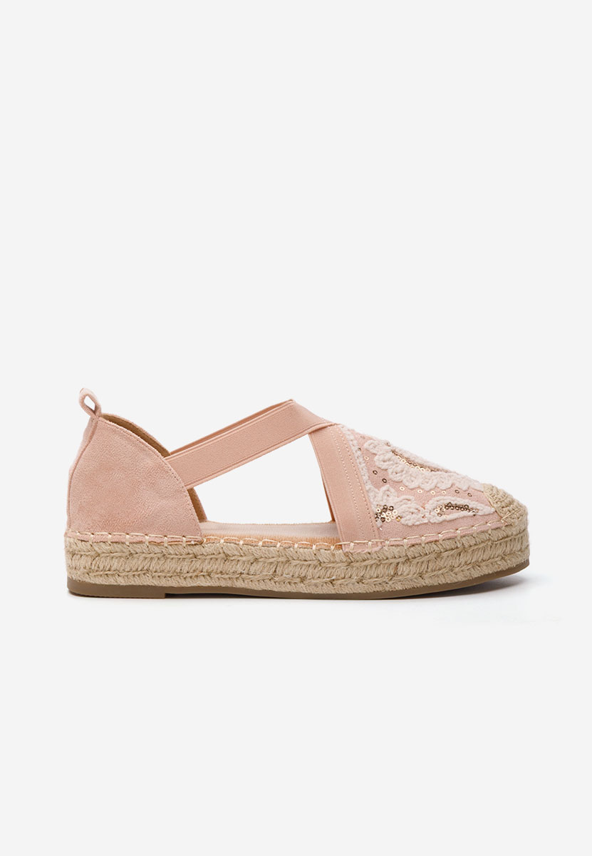 Espadrile dama Donalda roz