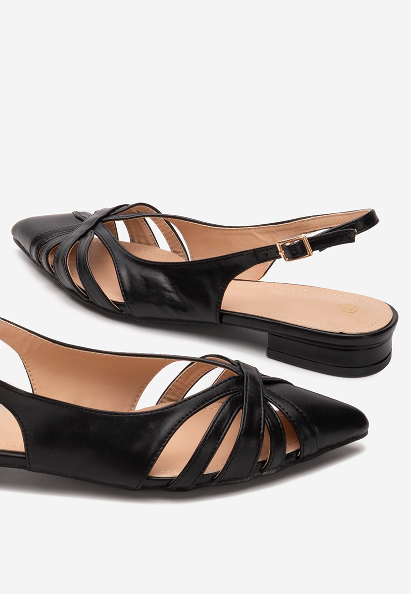 Pantofi slingback Denysa negri