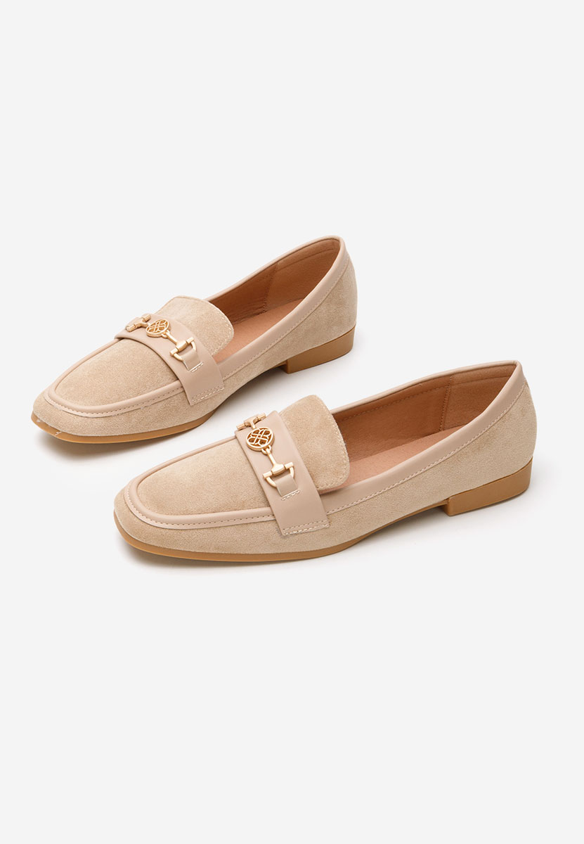 Mocasini dama Carroll kaki