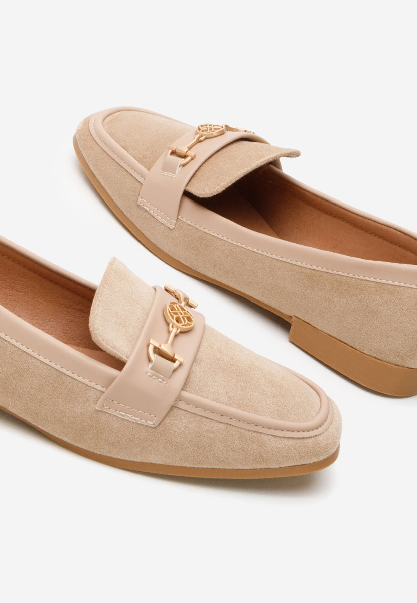 Mocasini dama Carroll kaki