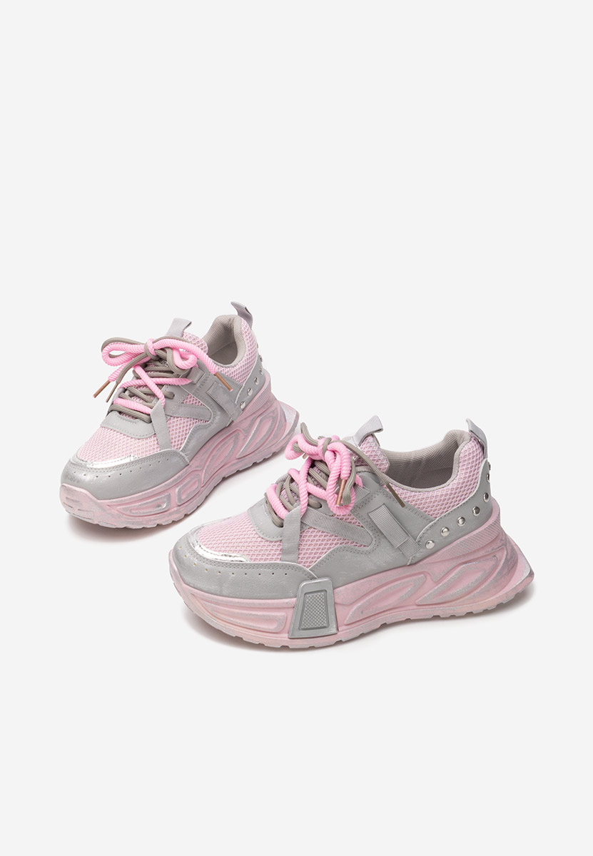 Sneakers cu platforma Kateryne roz
