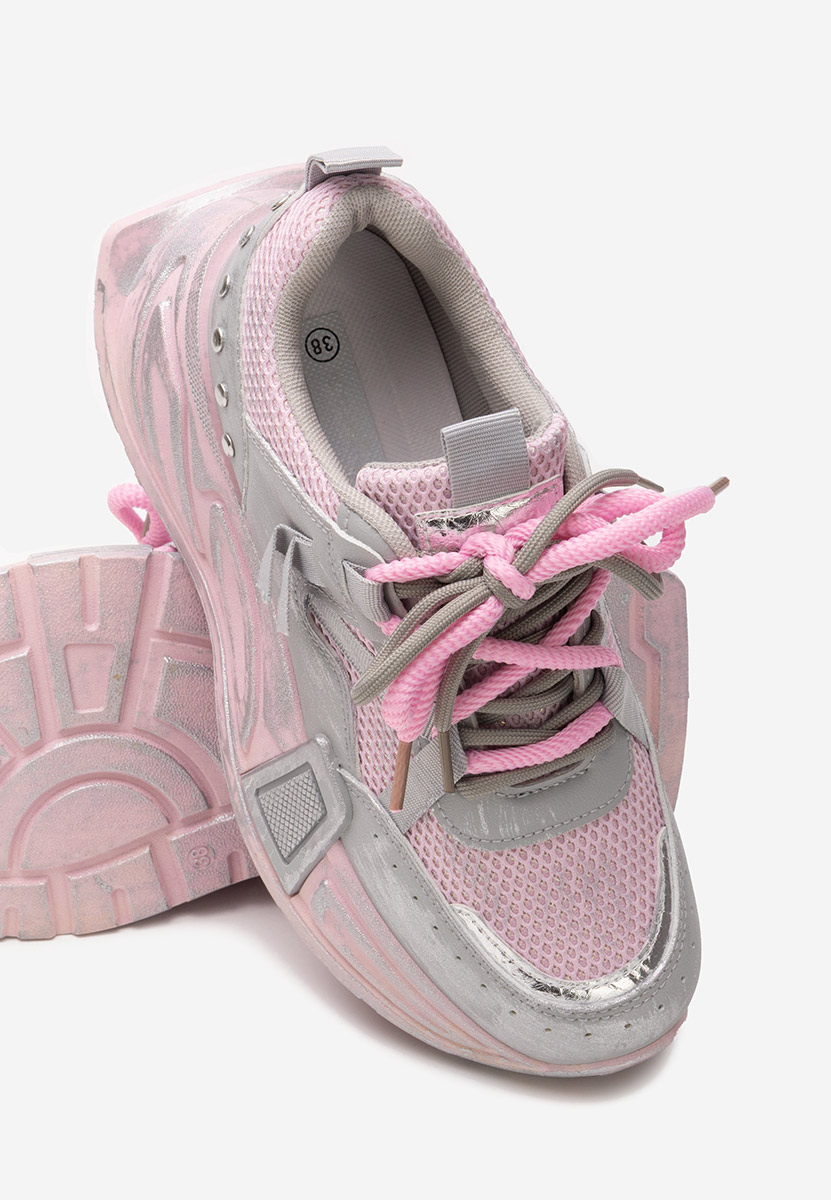 Sneakers cu platforma Kateryne roz