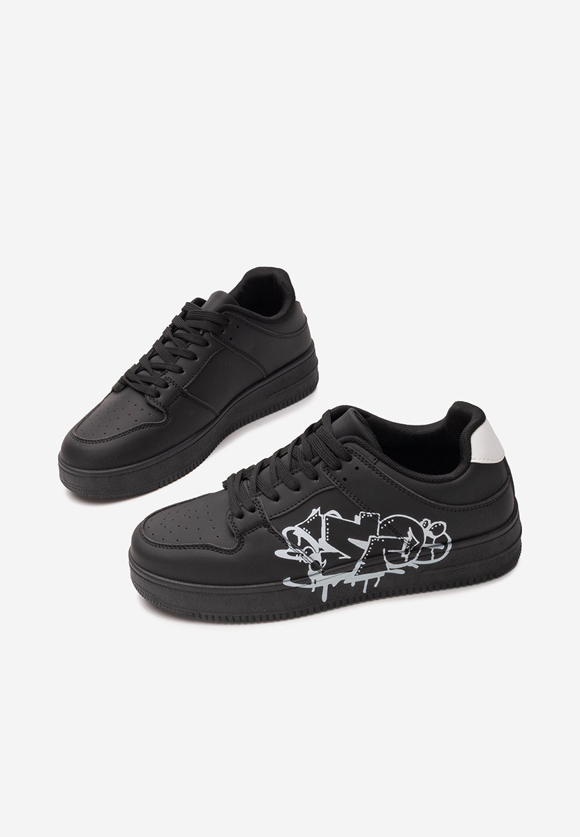 Sneakers barbati Pierre negri