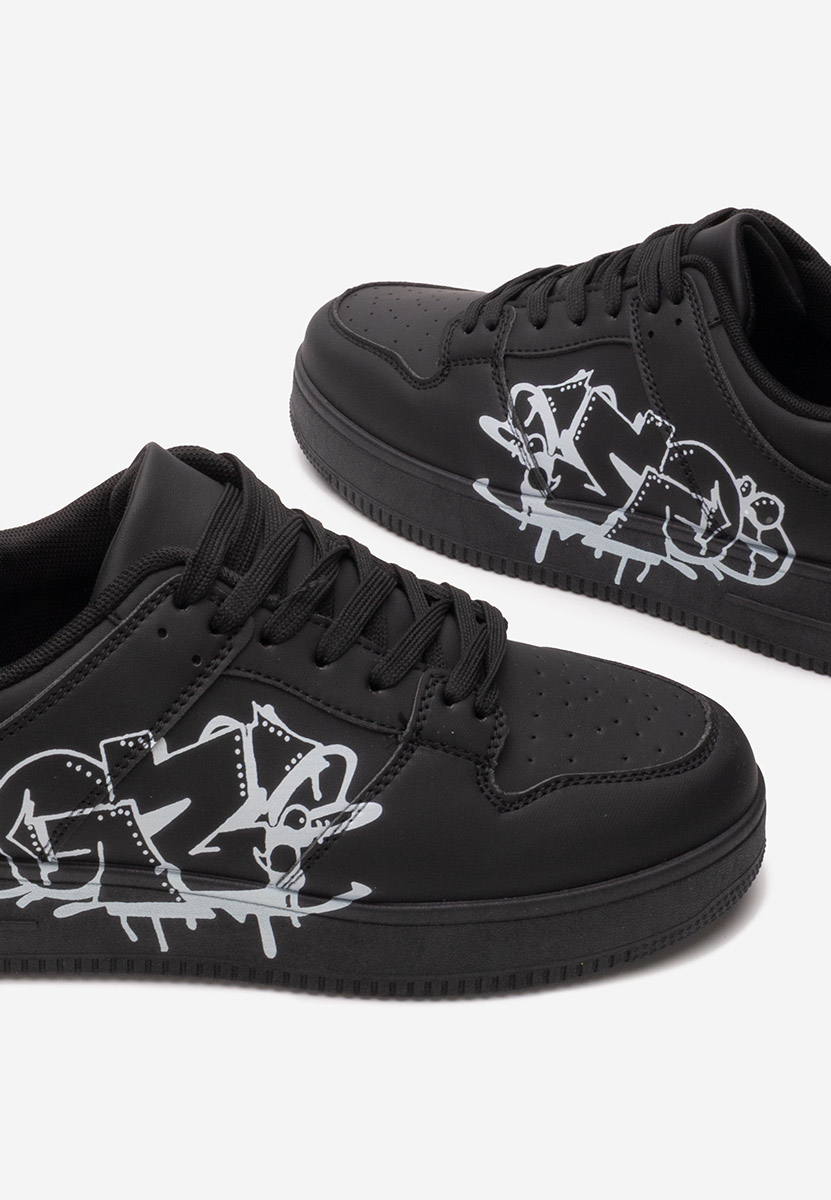 Sneakers barbati Pierre negri