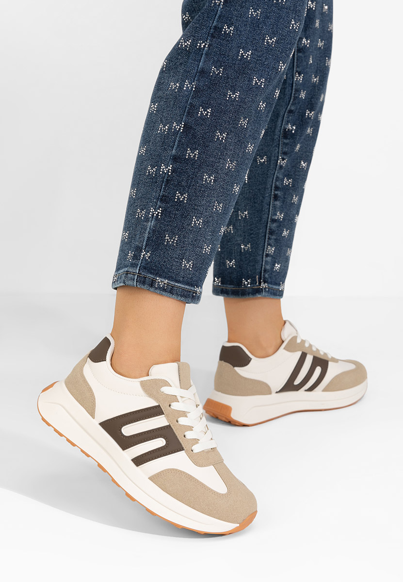 Sneakers dama Roksana kaki