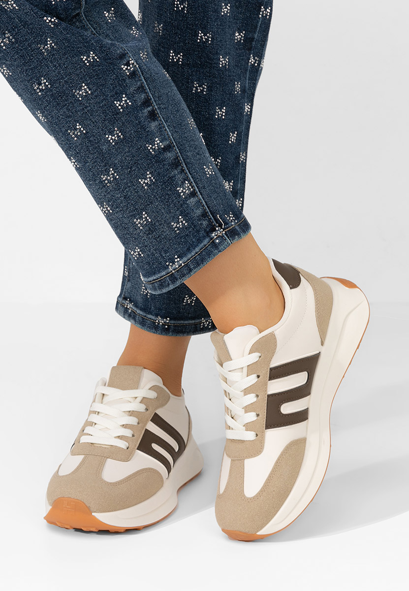 Sneakers dama Roksana kaki
