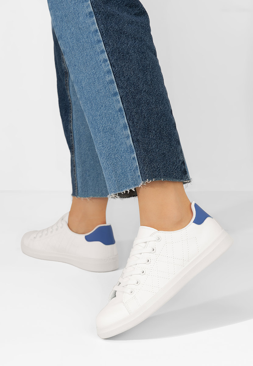 Sneakers dama Cassandra albi