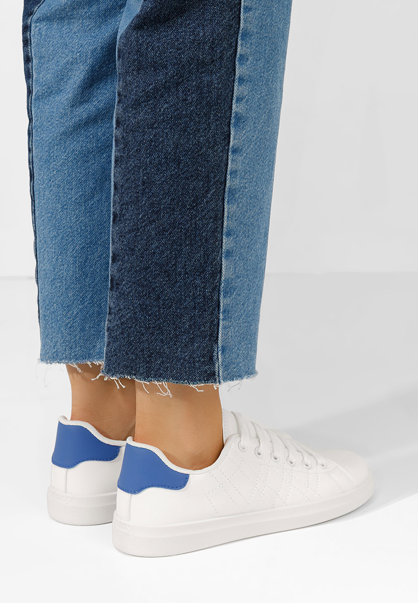 Sneakers dama Cassandra albi
