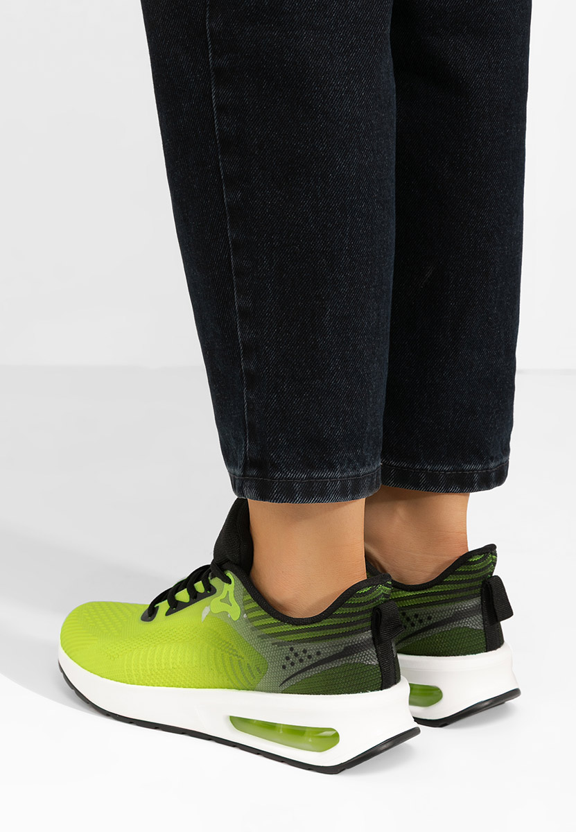 Pantofi sport dama Jeremya verzi