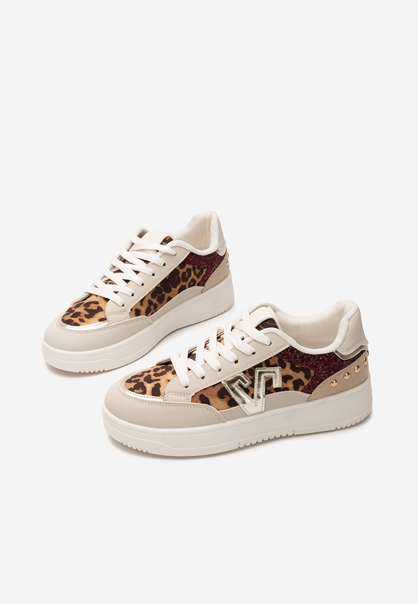 Sneakers dama Taunya leopard