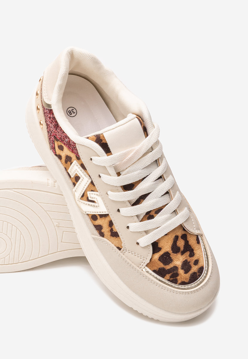 Sneakers dama Taunya leopard