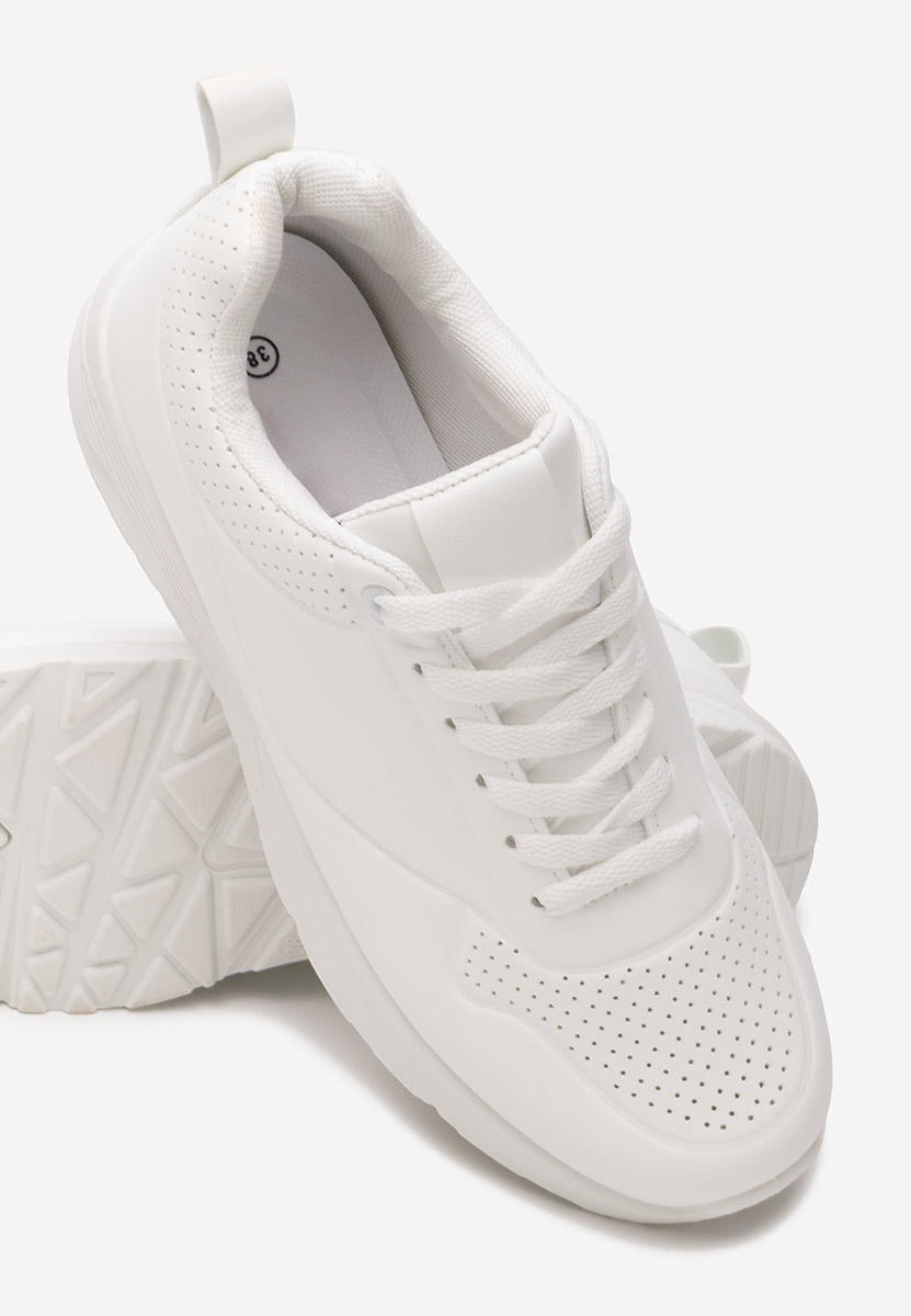 Sneakers dama Madonna albi