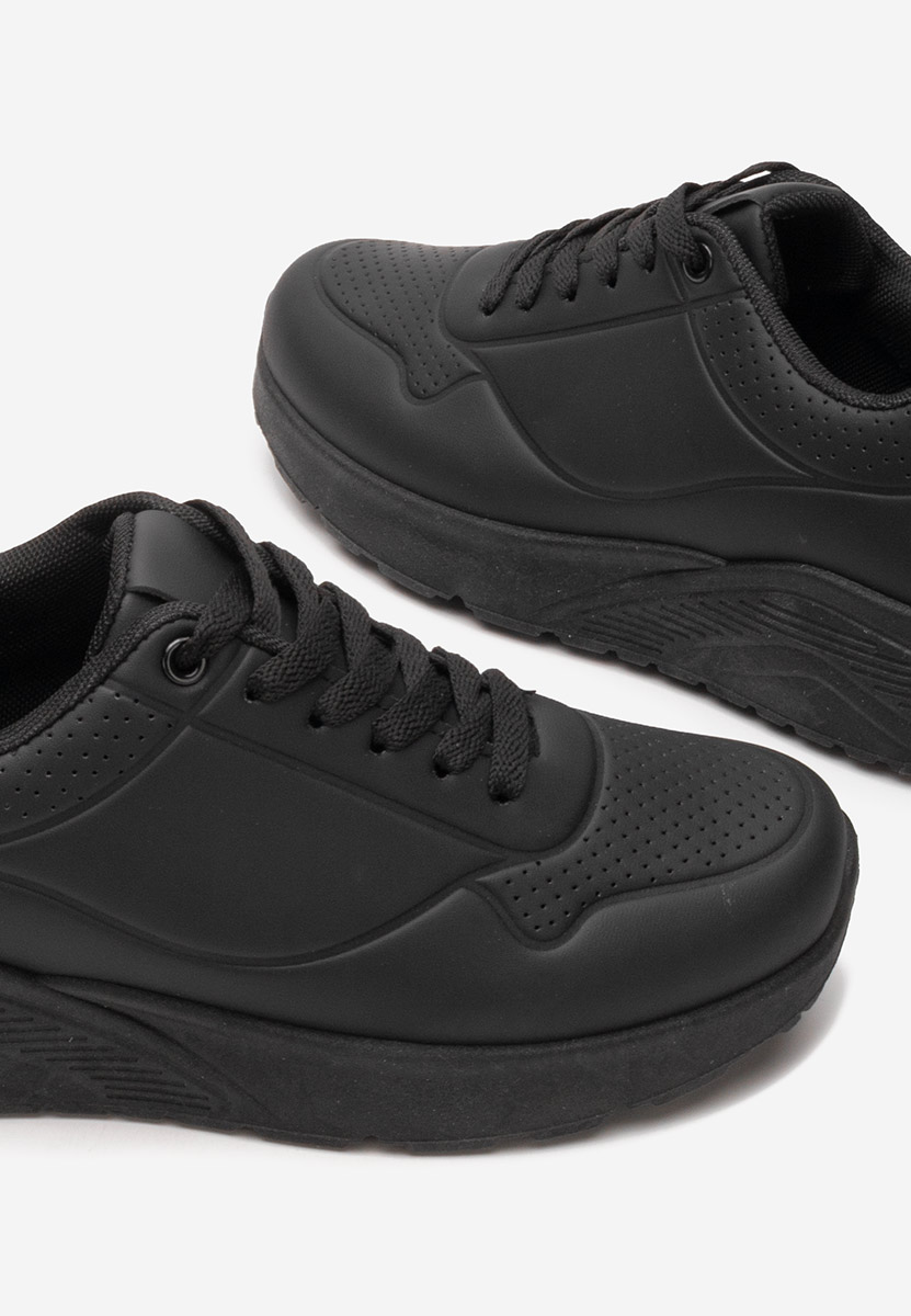 Sneakers dama Madonna negri