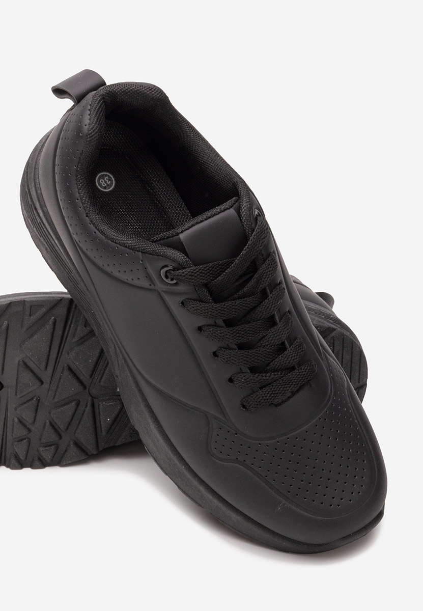 Sneakers dama Madonna negri