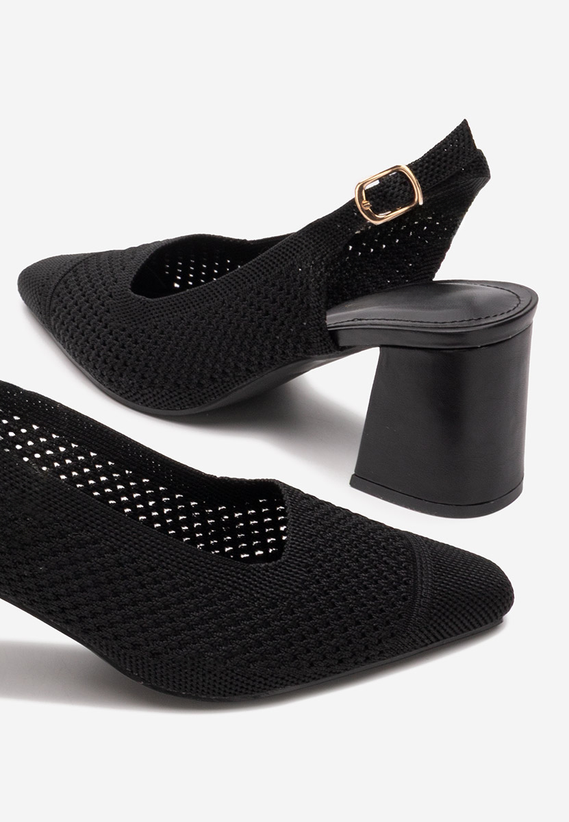 Pantofi slingback Patria negri