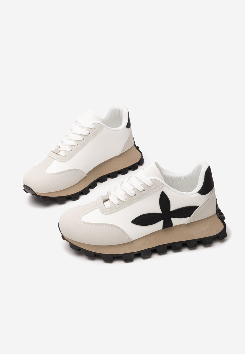 Sneakers dama Dionne albi