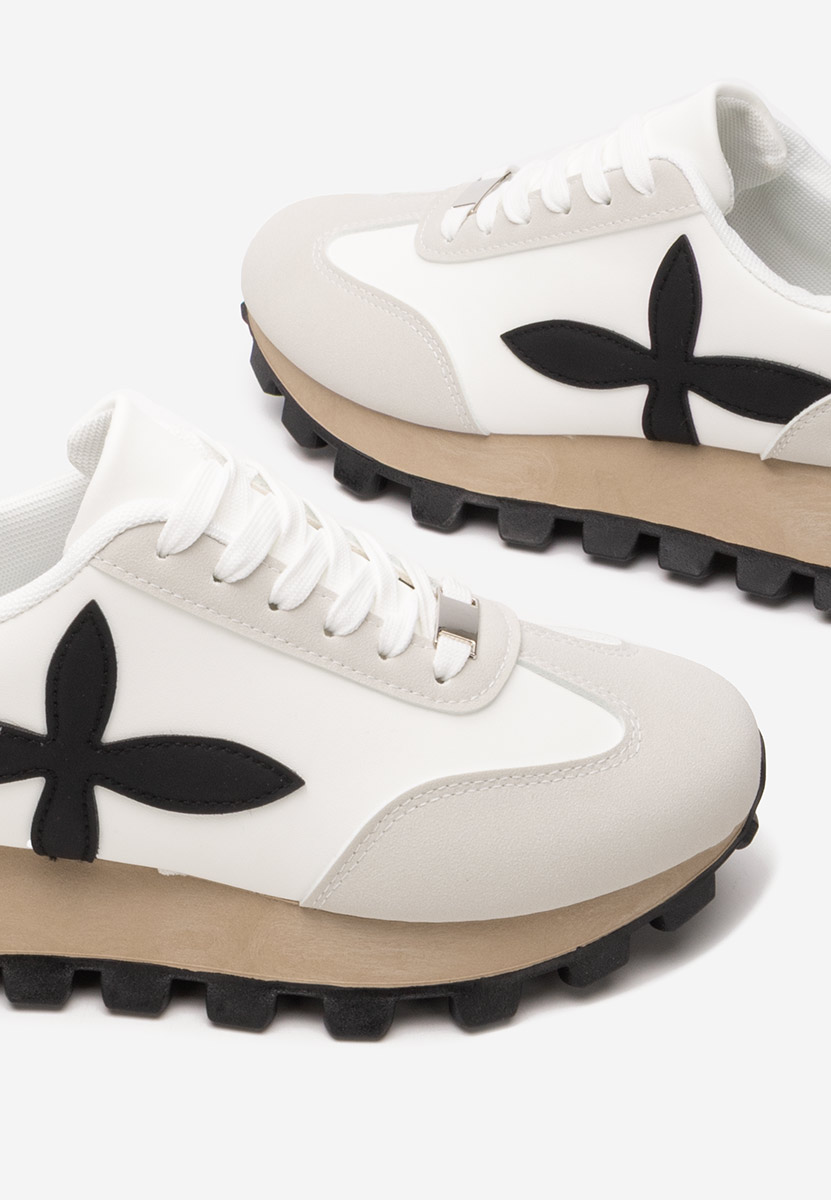 Sneakers dama Dionne albi