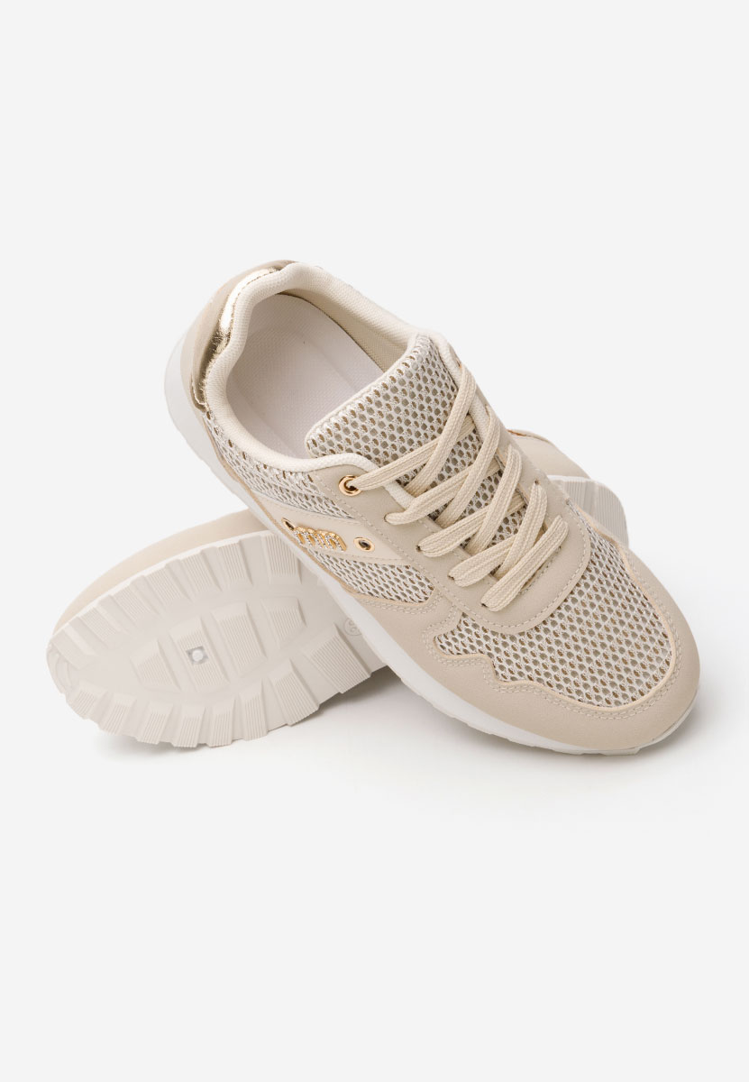 Sneakers dama Satina bej
