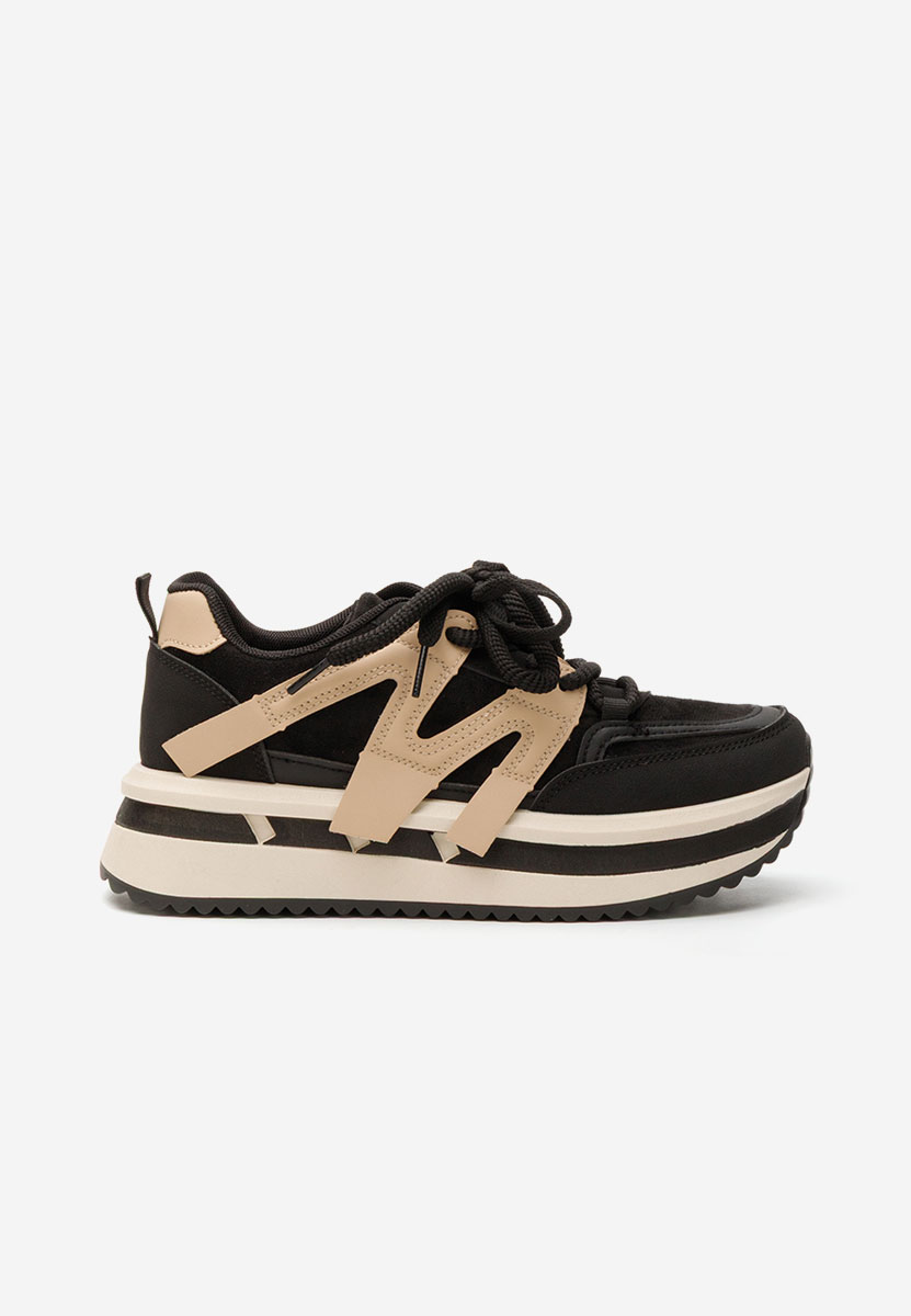 Sneakers cu platformă Pannyssa negri