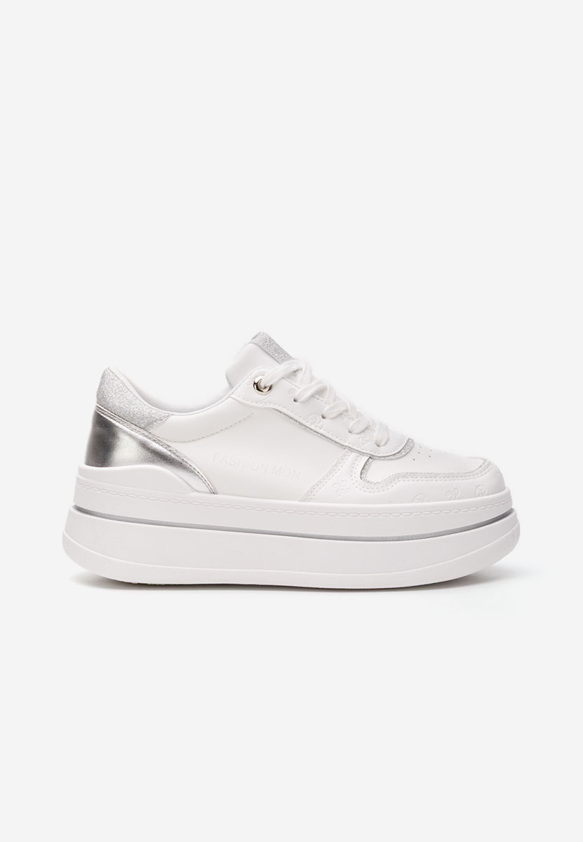 Sneakers cu platformă Katheleen V2 albi
