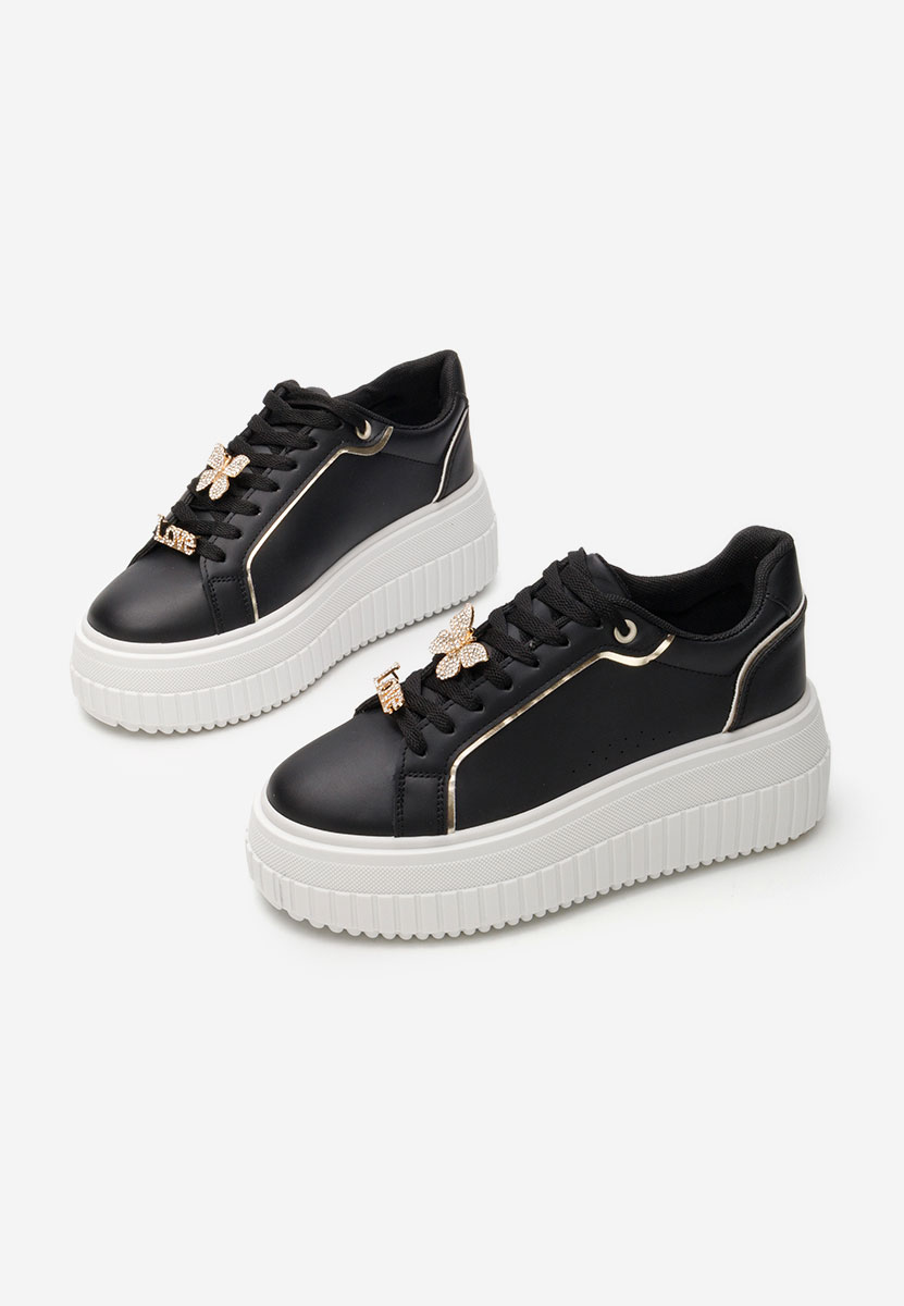 Sneakers cu platformă Laureena negri