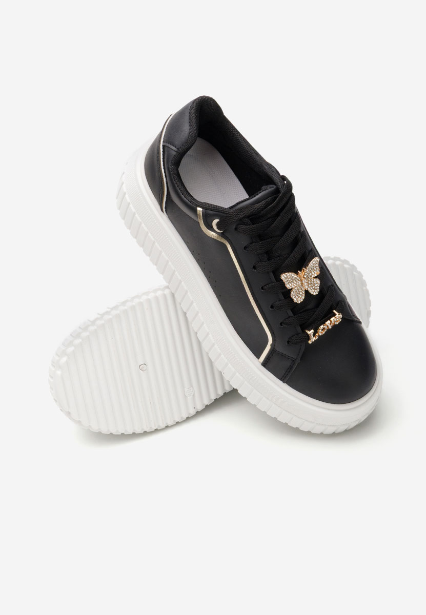 Sneakers cu platformă Laureena negri