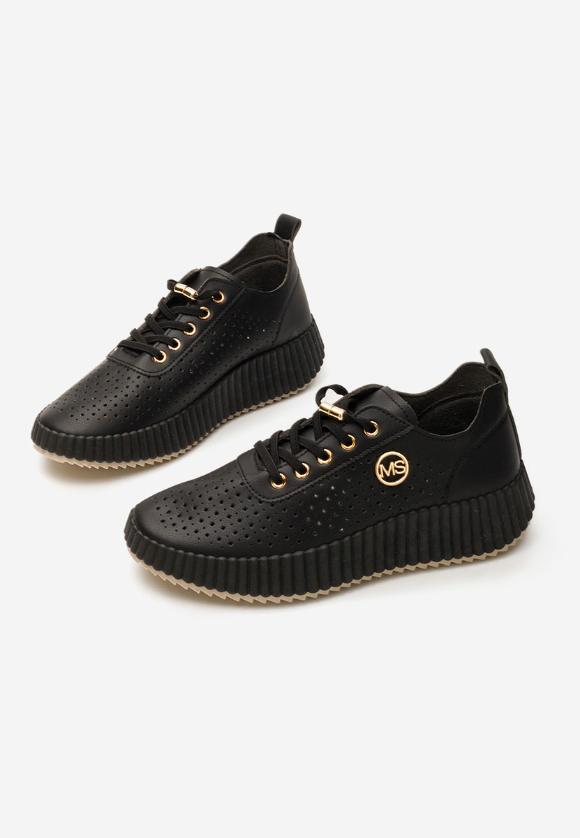 Sneakers cu platforma Marlena negri