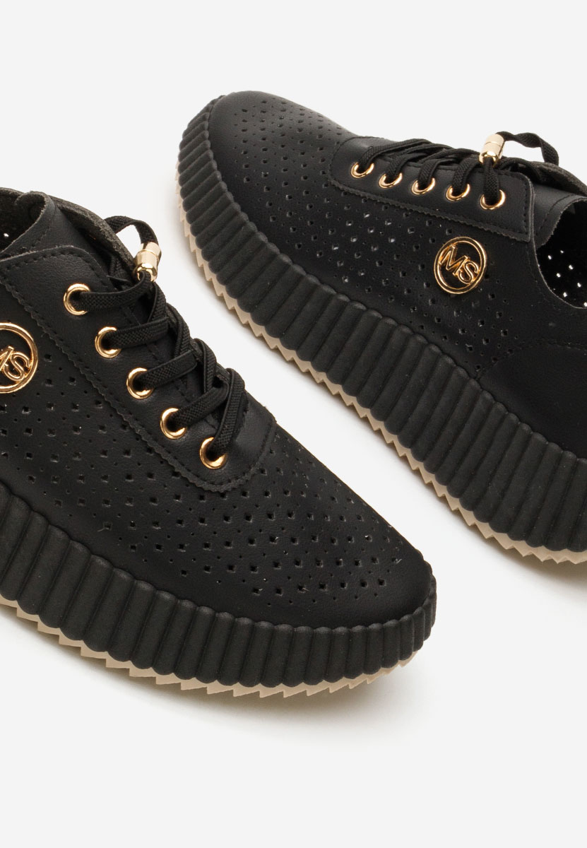Sneakers cu platforma Marlena negri