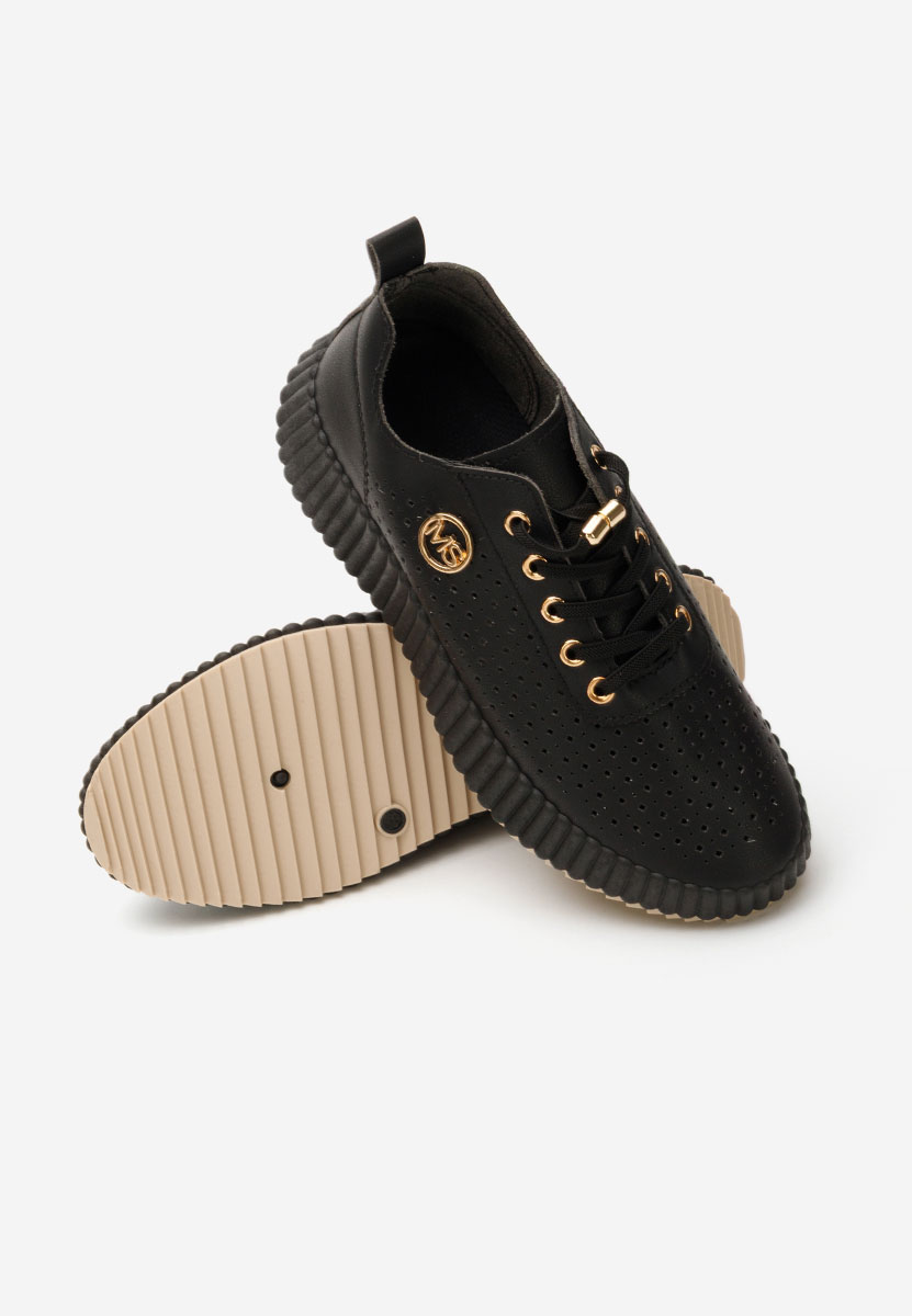 Sneakers cu platforma Marlena negri