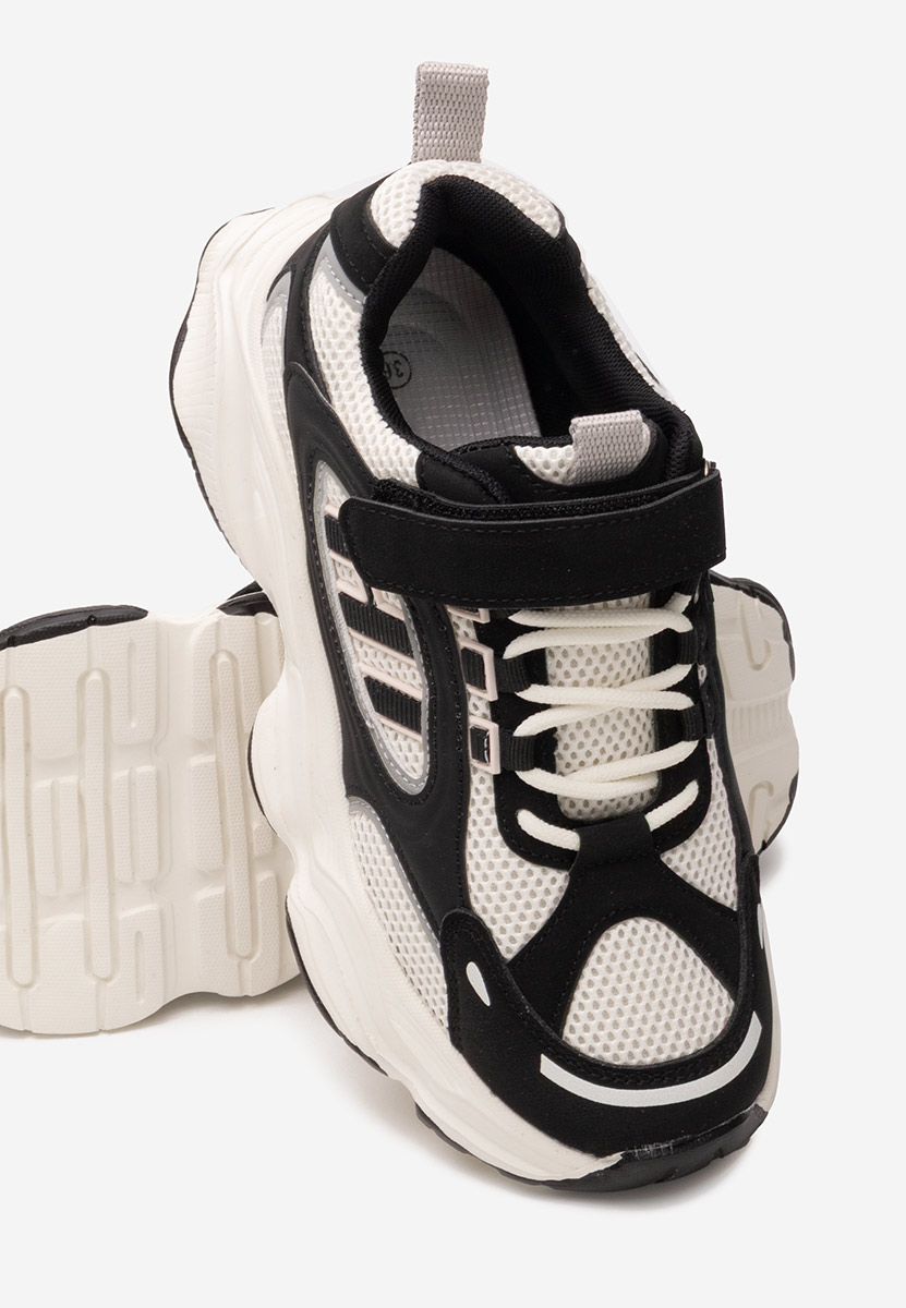 Sneakers baieti Flappo negri