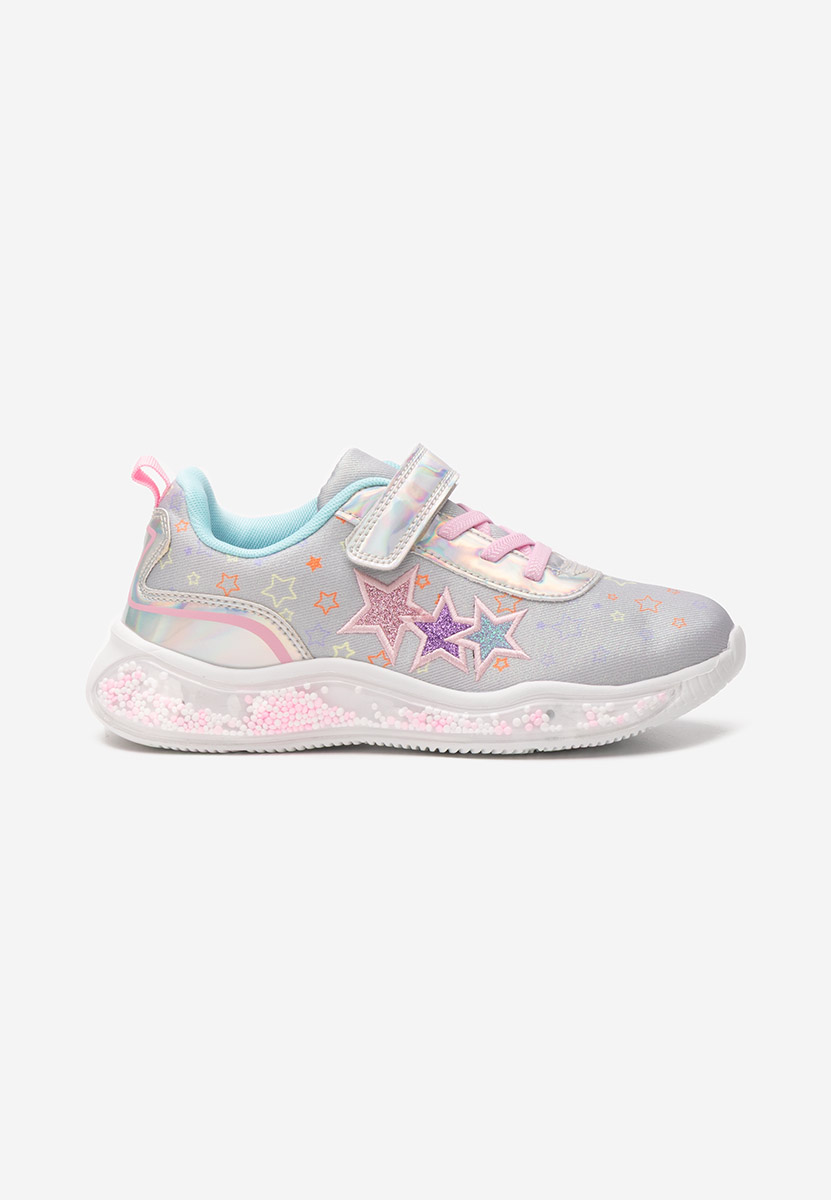 Sneakers fete Frolly argintii