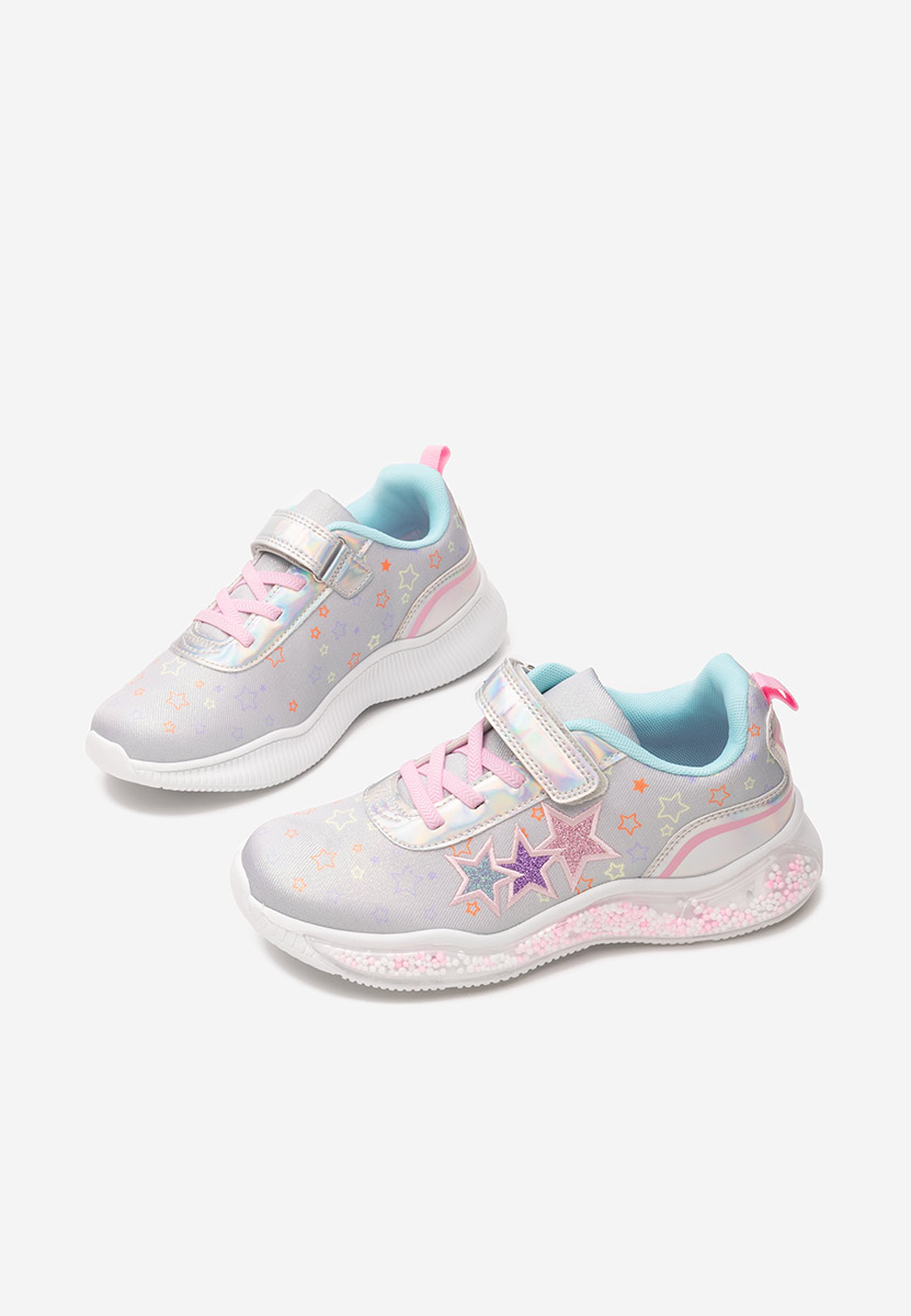 Sneakers fete Frolly argintii