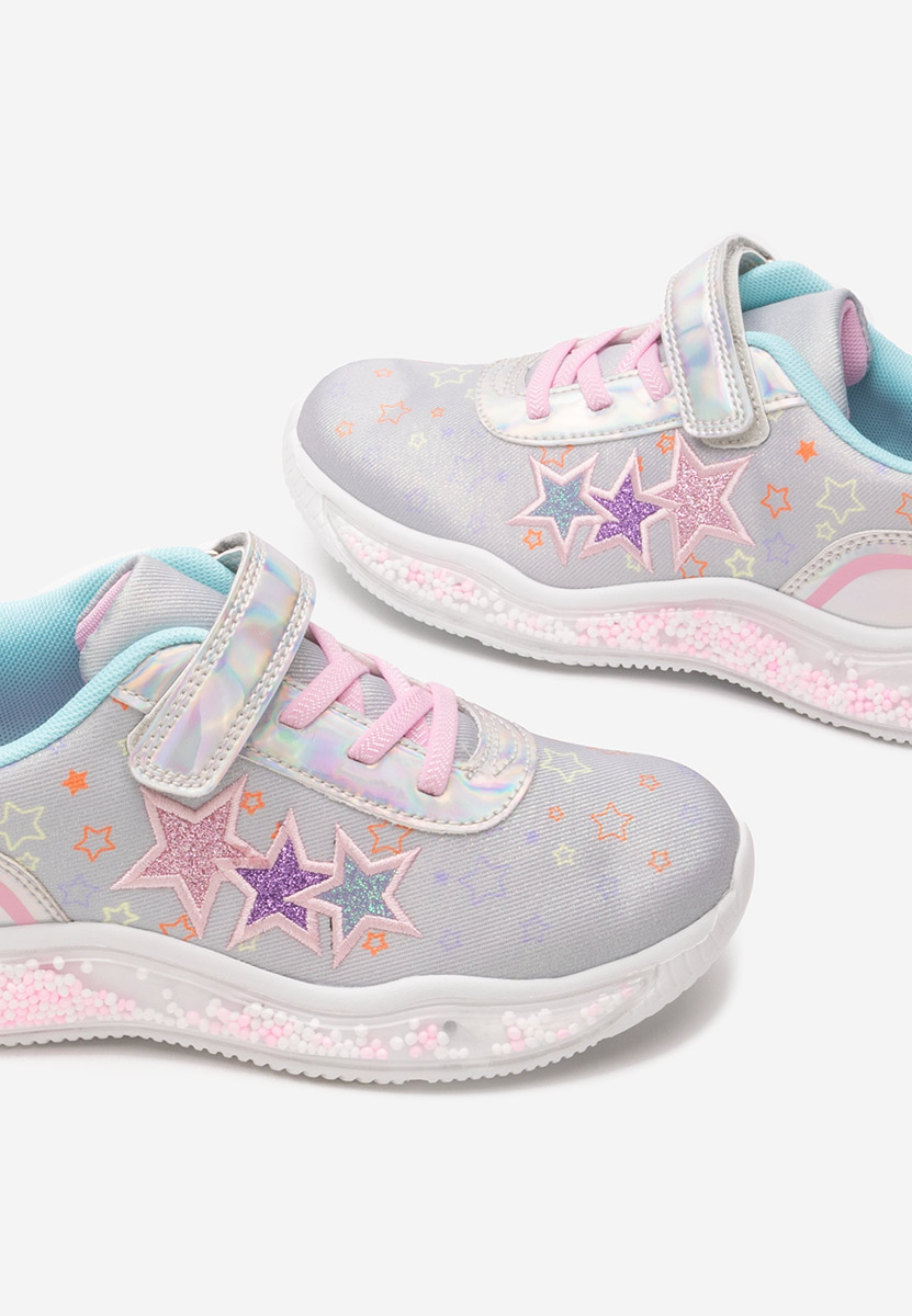 Sneakers fete Frolly argintii