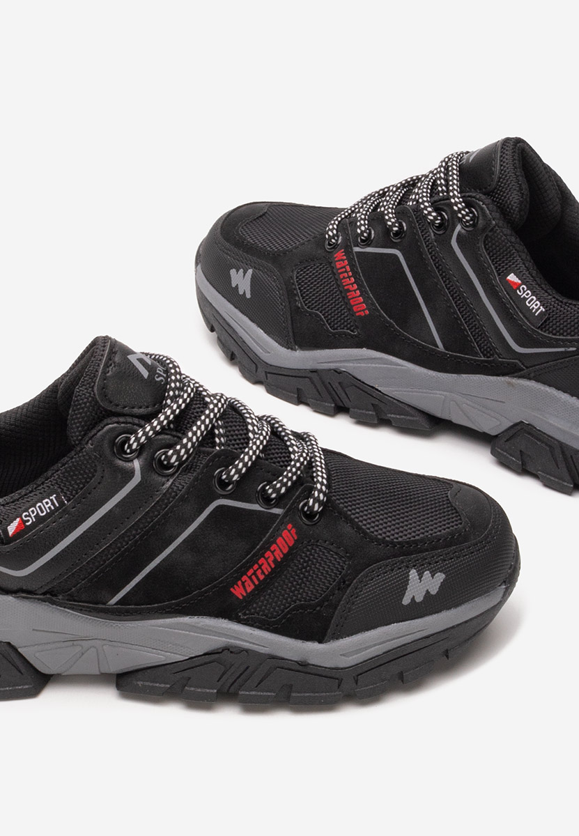 Pantofi sport baieti Flano negri