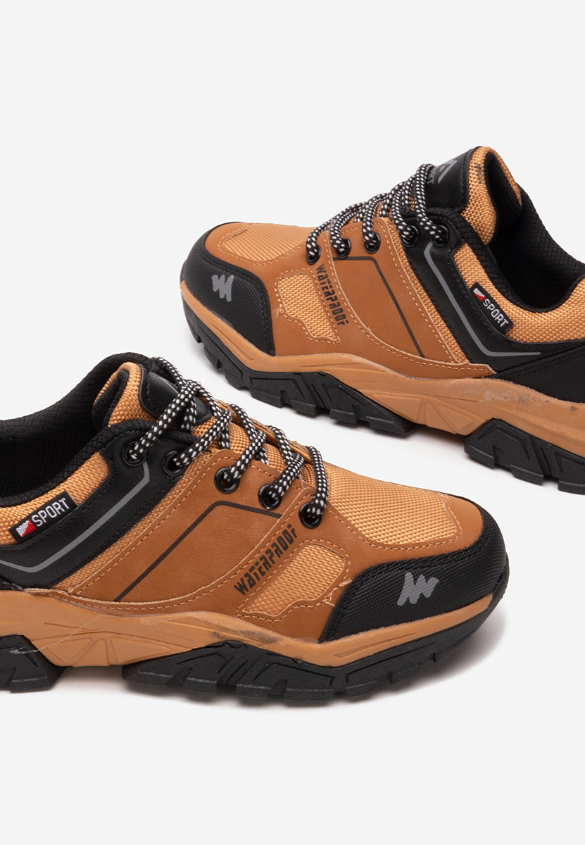 Pantofi sport baieti Flano camel